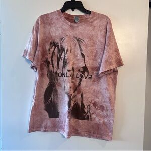 Kesha Pink Tie-Dye Graphic Tee